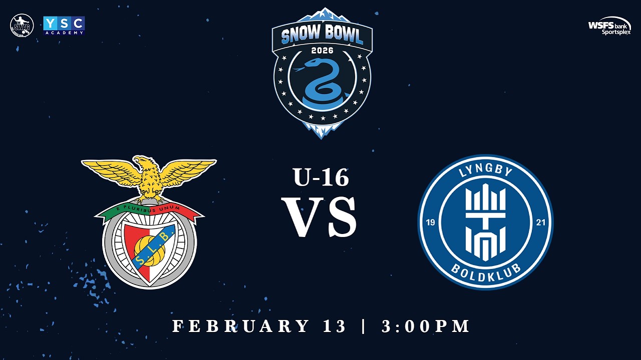 Snow Bowl 2026 | U-16 Semifinal S.L. Benfica vs. Lyngby Boldklub