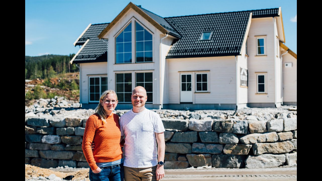 Rita og John Richard bygger nytt i Oddeskogen på Evje