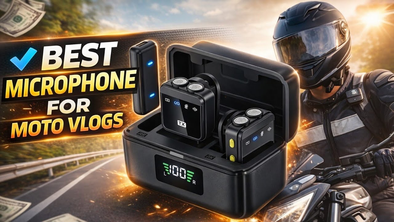 WiWU Wi-WM005 Dual ANC Wireless Microphone Review | Moto Vlog & Moto Travel
