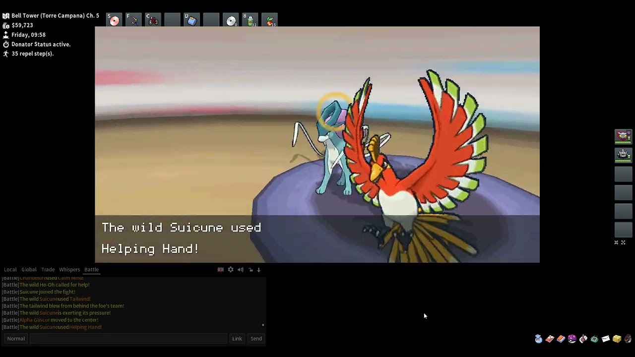 POKEMMO Ho-oH Rerun with 2 Pokemon