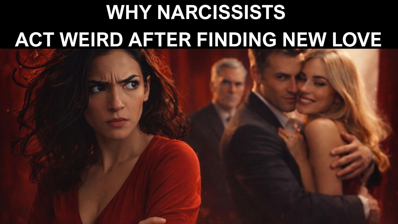 Why Narcissists Act So Weird When They Secure A New Relationship | Carl Jung Shadow