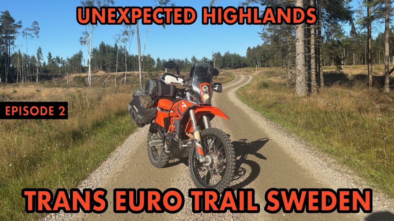 Filling the gap between the trails - Trans Euro Trail Sweden - TBSL E2