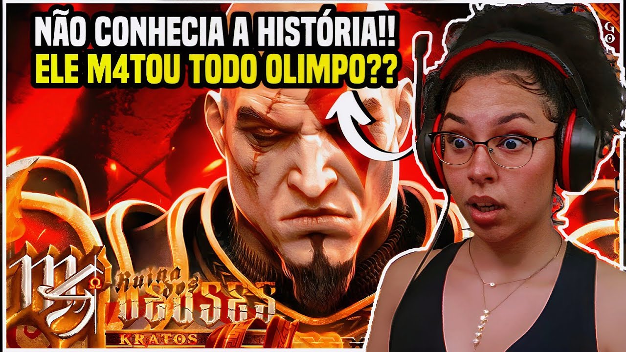 (Que história!!😳) Kratos (God Of War) - Ruína Dos Deuses - M4rkim | React