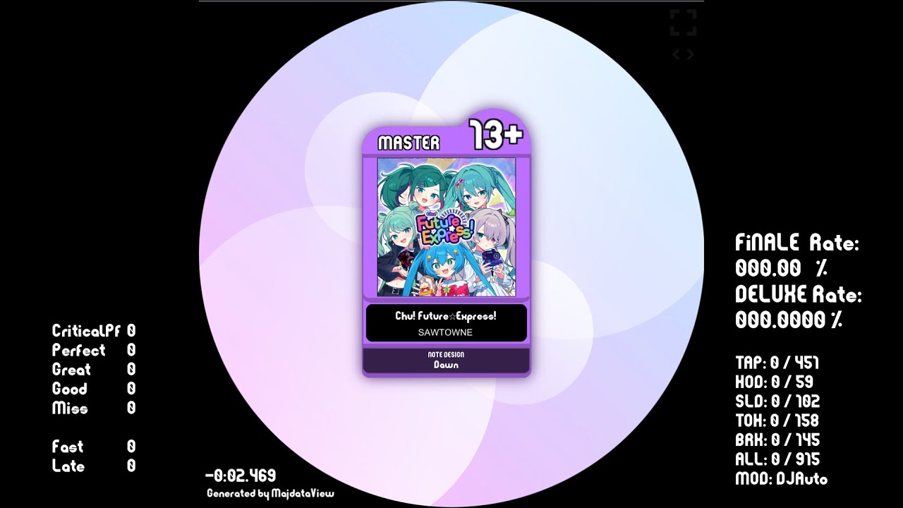 (PJSK 4th anniv.) Chu! Future☆Express! [maimai 創作譜面 / Lv.13+]