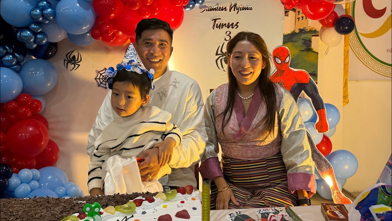 Samten Nyima turns 3|| Birthday Celebration at Samdupling Tibetan Settlement