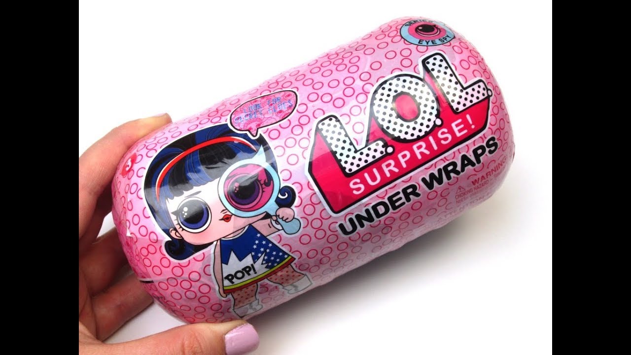 LOL Surprise Under Wraps Doll Series Eye Spy Video Kinder Fun