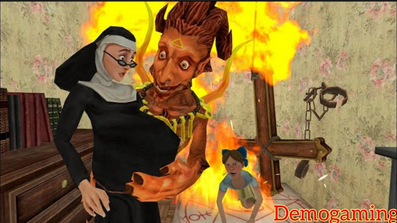 ايفل نان الجزء الثاني كامله تحديث جديدEvil Nun 2 New Update Full Gameplay With Secret Ending