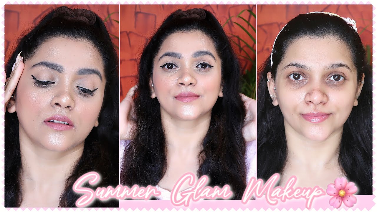 LAKME FASHION WEEK INSPIRED TRENDING CLASSIC WINGED LINER WITH NUDE LIPSTICK MAKEUP | Pavithra iyer