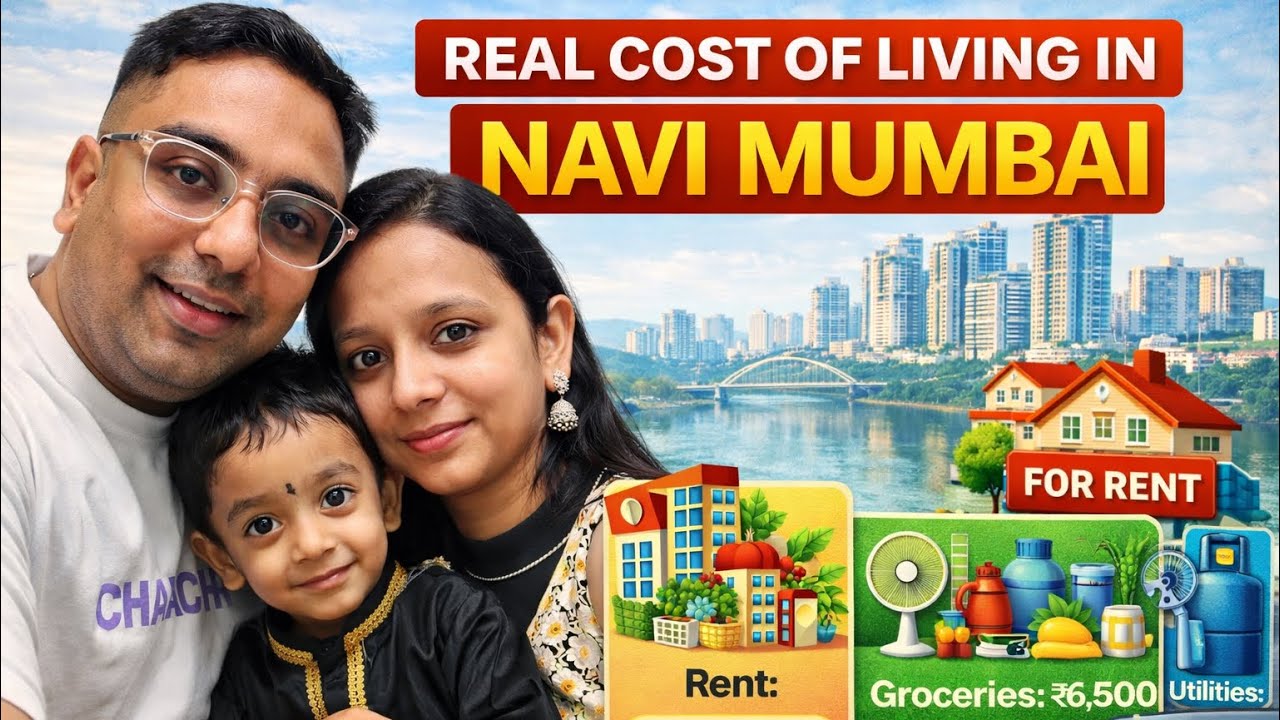 Real Cost of Living #01 | Navi Mumbai – City Expenses (Finance guide)