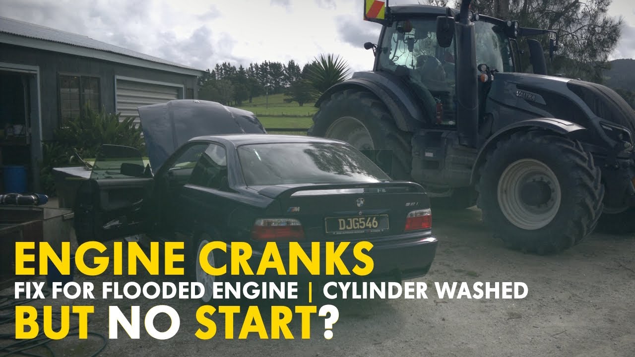 Fix for Crank No Start BMW (Fuel Flood/Cylinder Washed)