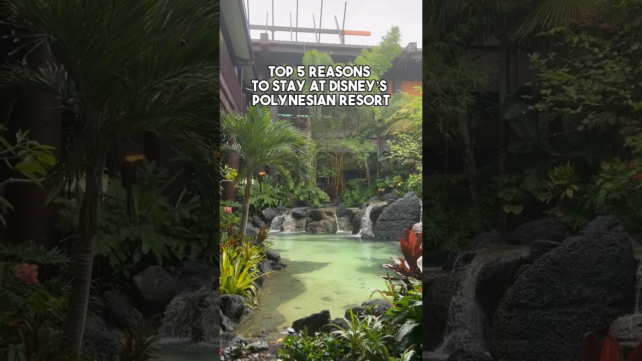 Reasons to stay at Disney&rsquo;s Polynesian Resort #disneyresort #waltdisneyworld #polynesianresort #wdw