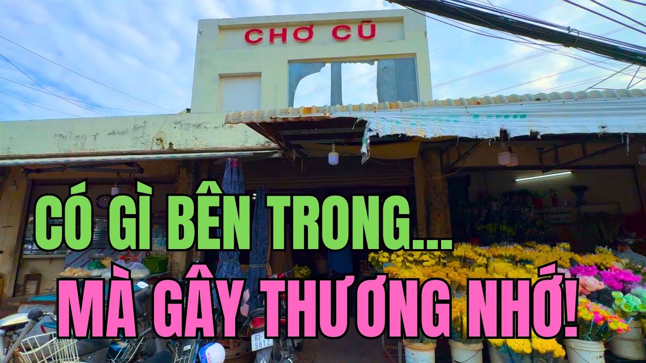 CHỢ CŨ MỸ THO - KÝ ỨC CỦA BAO THẾ HỆ||MÊ MẨN VỚI ĐỦ LOẠI THỨC ĂN