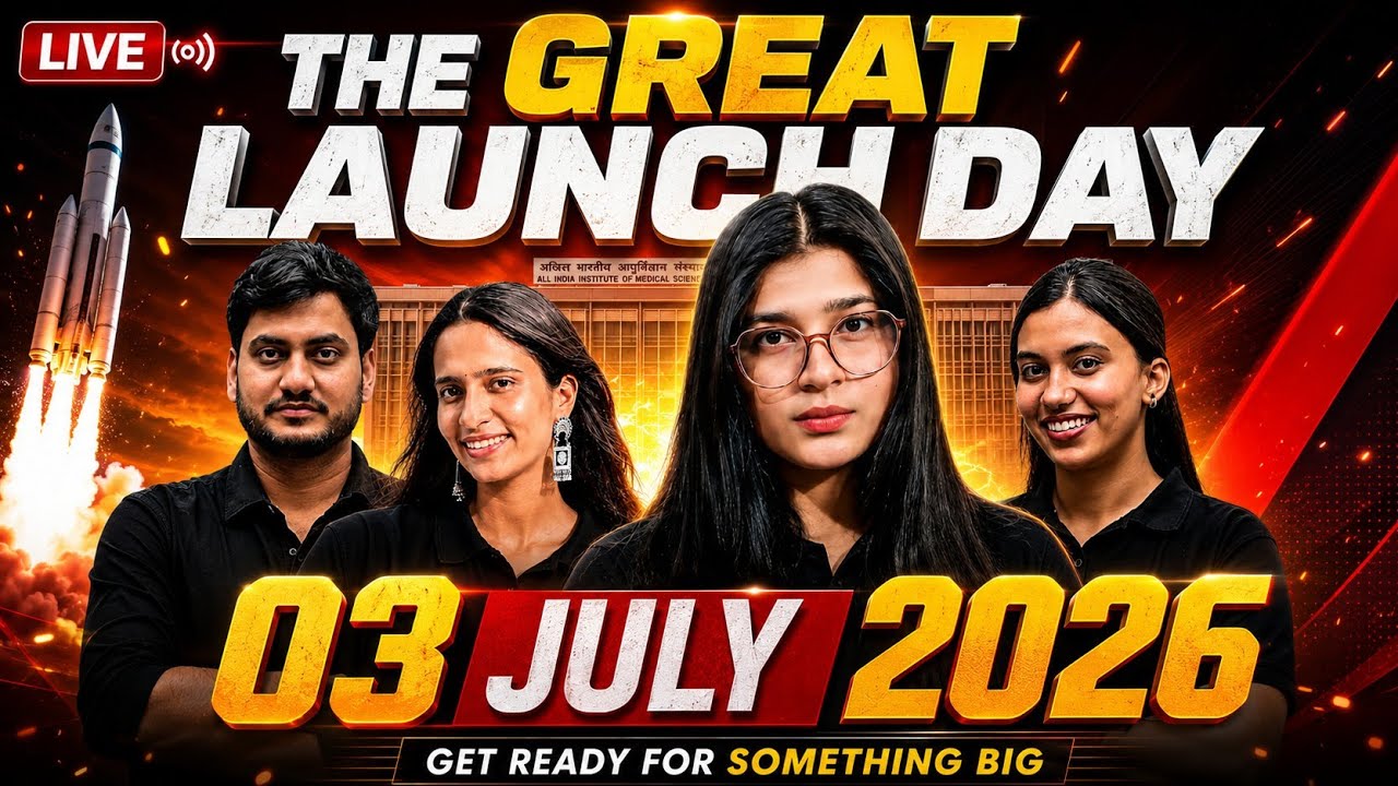 🚀 THE GREAT LAUNCH DAY | AIIMS BSc NURSING & PARAMEDICAL 2027 | UP CNET 2027 | NURSING 2 NORCET | 🔥