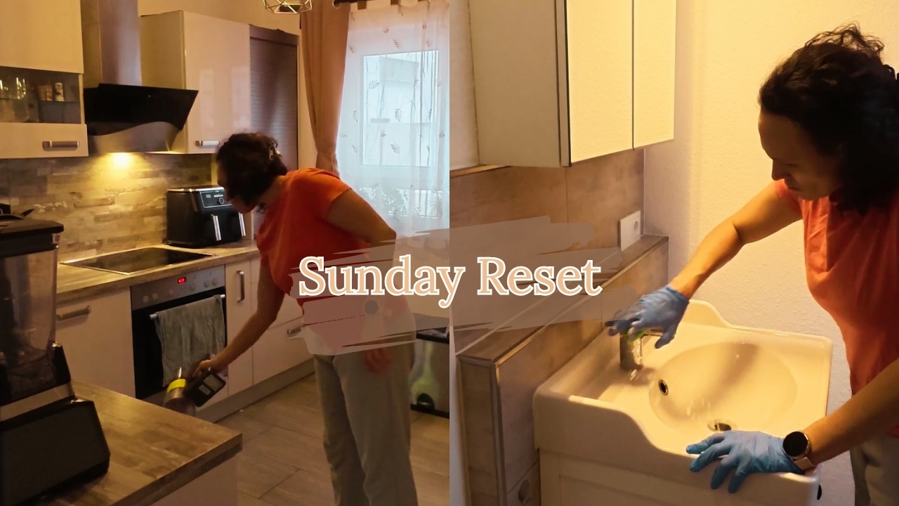 SUNDAY RESET |🧽 CLEAN WITH ME |🧇 PUDDING PLUNDER | 🥔KARTOFFELPUFFER | VLOG 📷