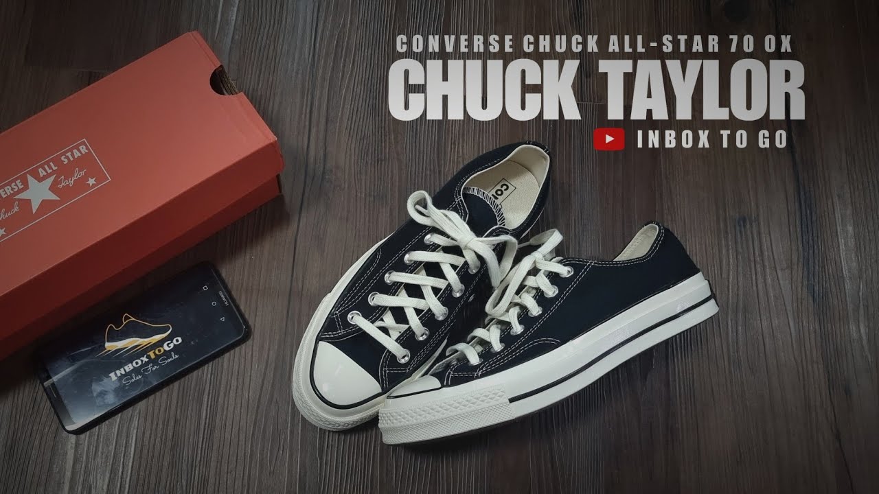 UNBOXING BLACK AND WHITE 2023 Converse Chuck ALL-STAR 70 OX