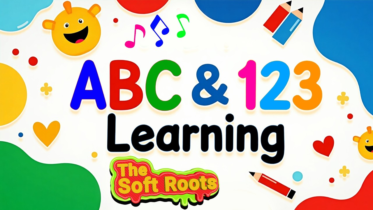 Preschool Learning activities for 3 year olds at home | Learn ABC Phonics Shapes Numbers Colors 🌈