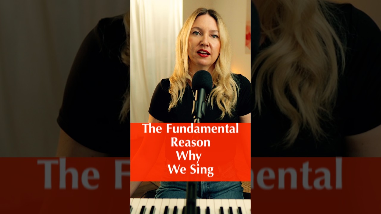 Why We Sing #vocaltechnique #vocalcoach #vocalwarmup