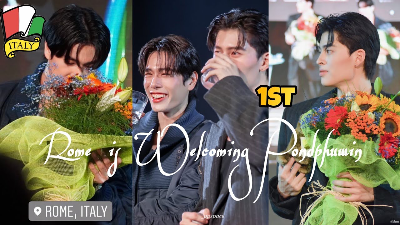 🇮🇹 Pondphuwin 1st Fan Meeting In Rome 🐻🐼 #gmmtv