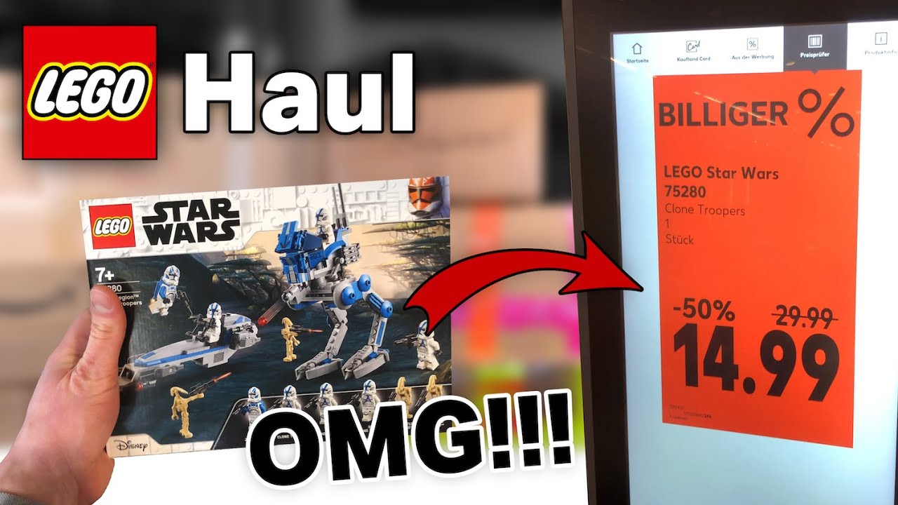 Lego Star Wars Clone-Armee zum HALBEN PREIS!! 😳 Haul #90