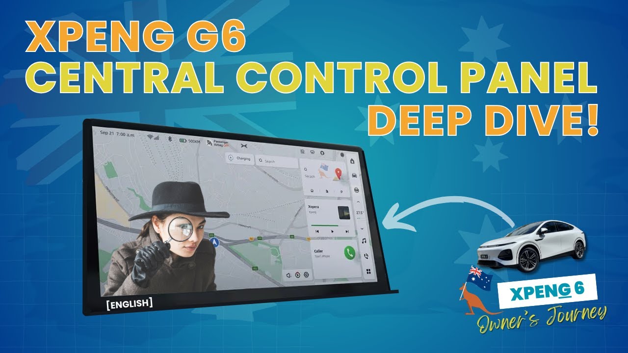 XPENG G6 Central Control Panel (SCREEN) Deep Dive! What I Like and Don't After 57 days of Ownership.