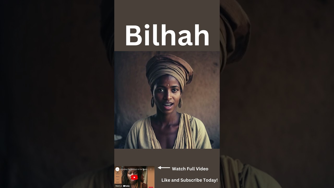 Meet Bilhah 🥰 #bible #israelites  #trendingshorts  #shortsvideo #hebrew #matriarchs #godslove #love