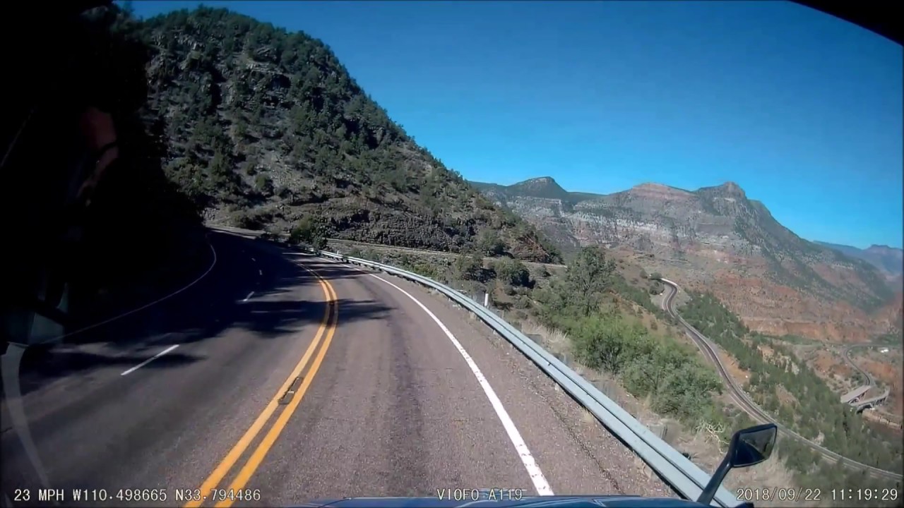 Salt River Canyon,  US 60, AZ