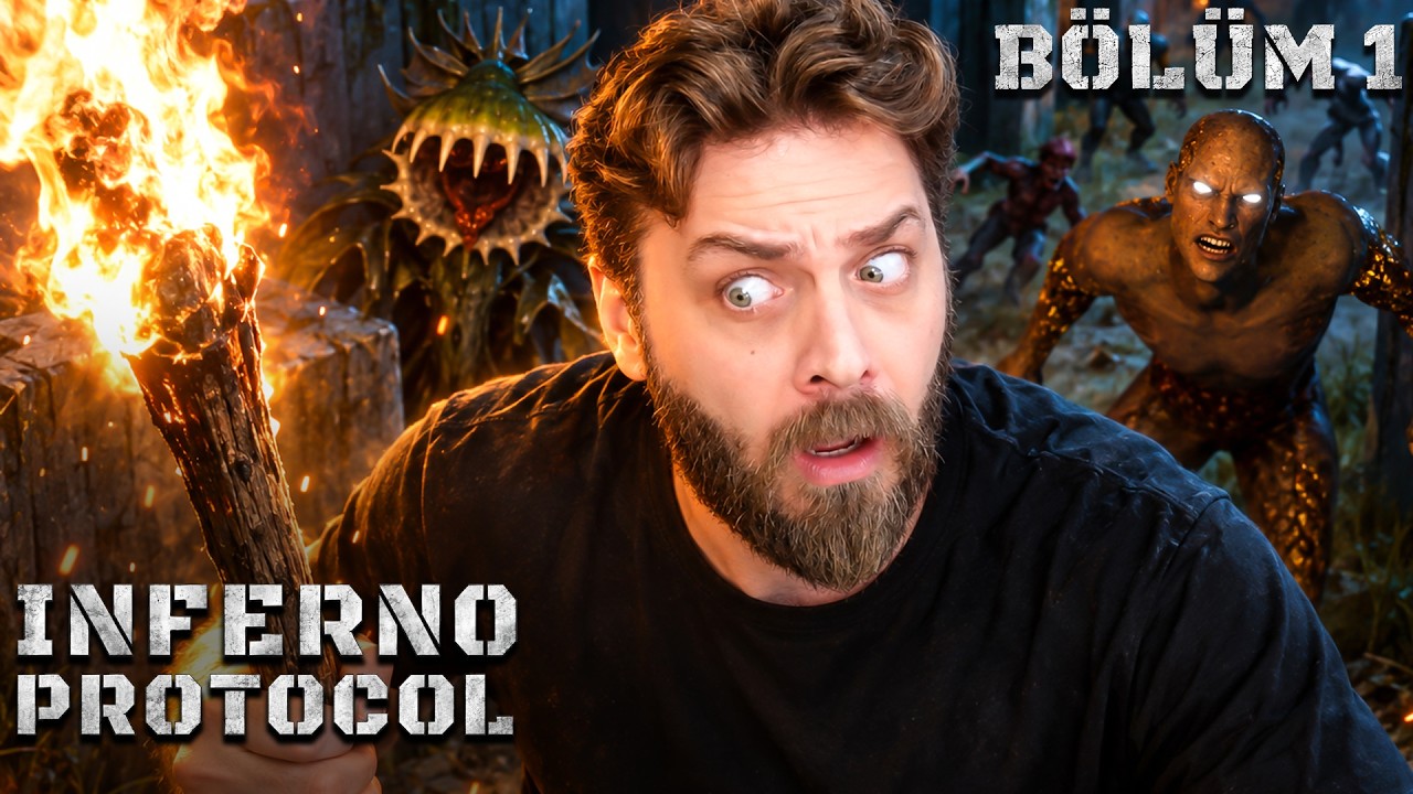 CANAVARLI LABİRENTTE TUTSAK KALDIK! | INFERNO PROTOCOL | B&Ouml;L&Uuml;M 1