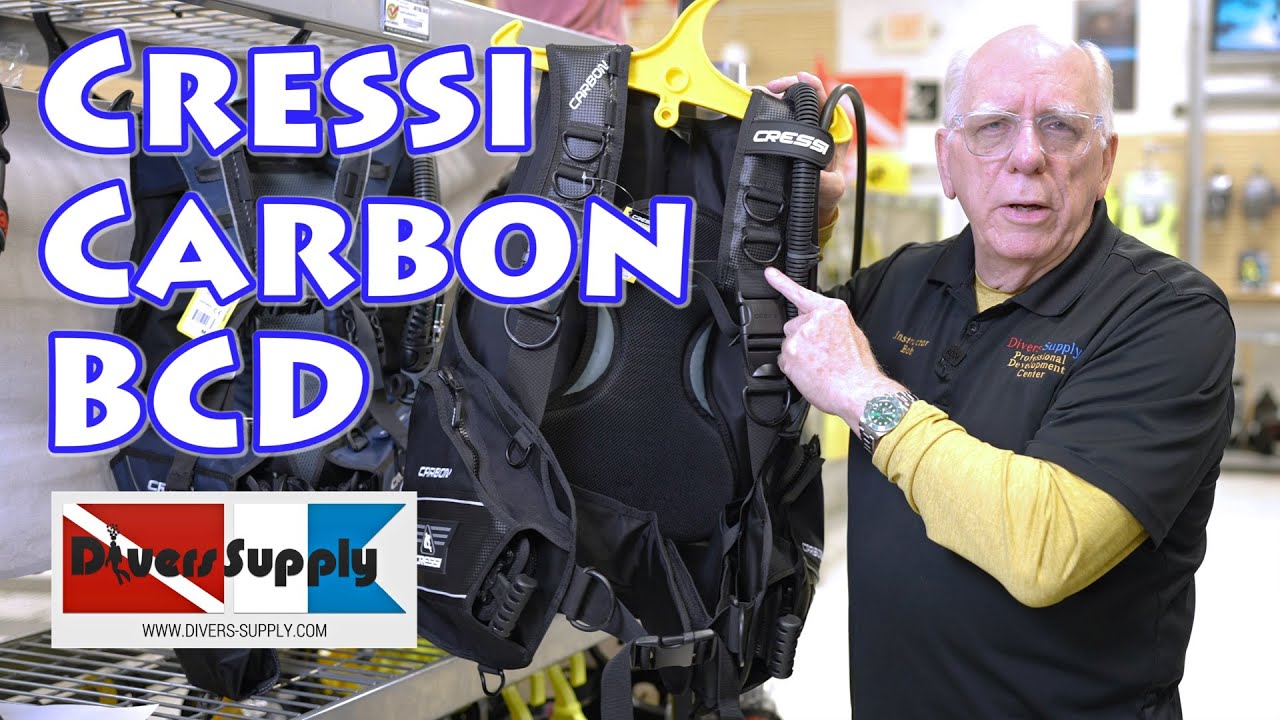 2022 Cressi Carbon BCD Jacket Style**Excellent beginner BC