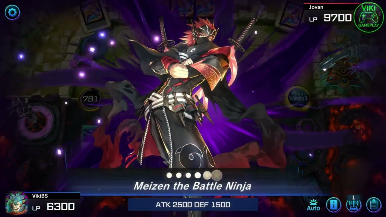 Yu Gi Oh! Master Duel Ninja Grandmaster Henzo vs Number 70 Deadly Sin