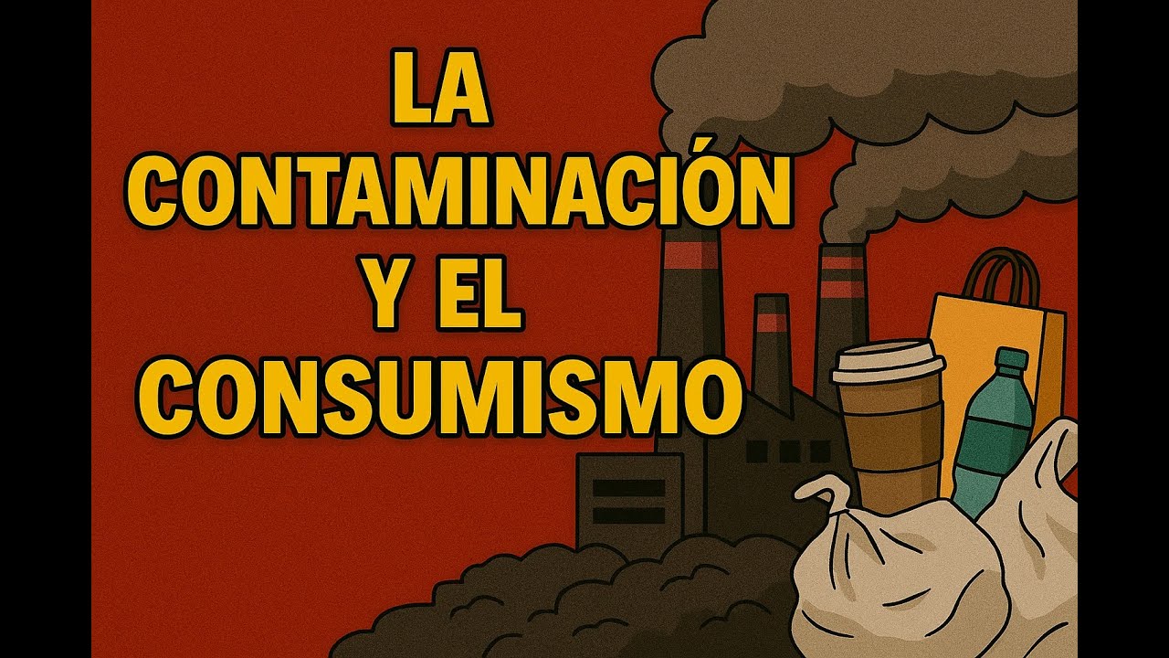 la contaminación y su relación con el consumismo