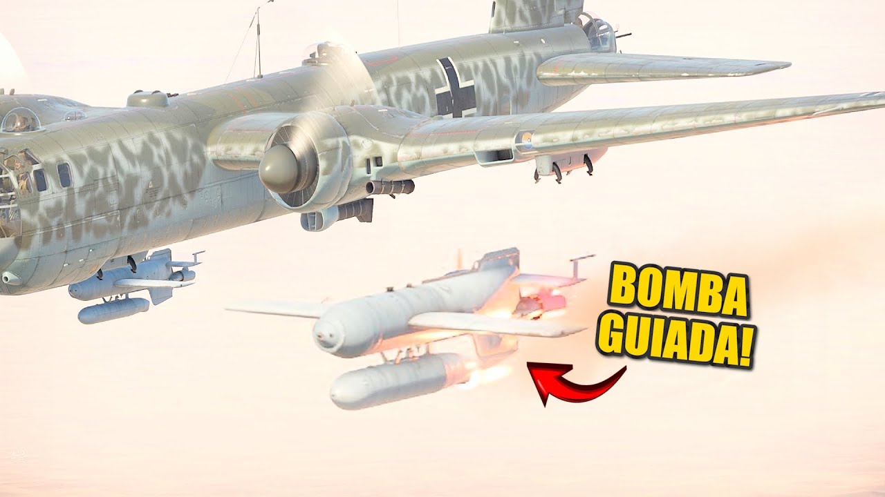 Esse Avião Da Segunda Guerra Usava uma Bomba a Frente do seu Tempo!! - Warthunder PT - BR