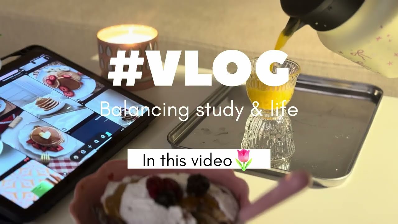 يوم الجمعة | بانيك 🥞, مذاكرة فاينل📚, قهوة,  Enjoy with me 