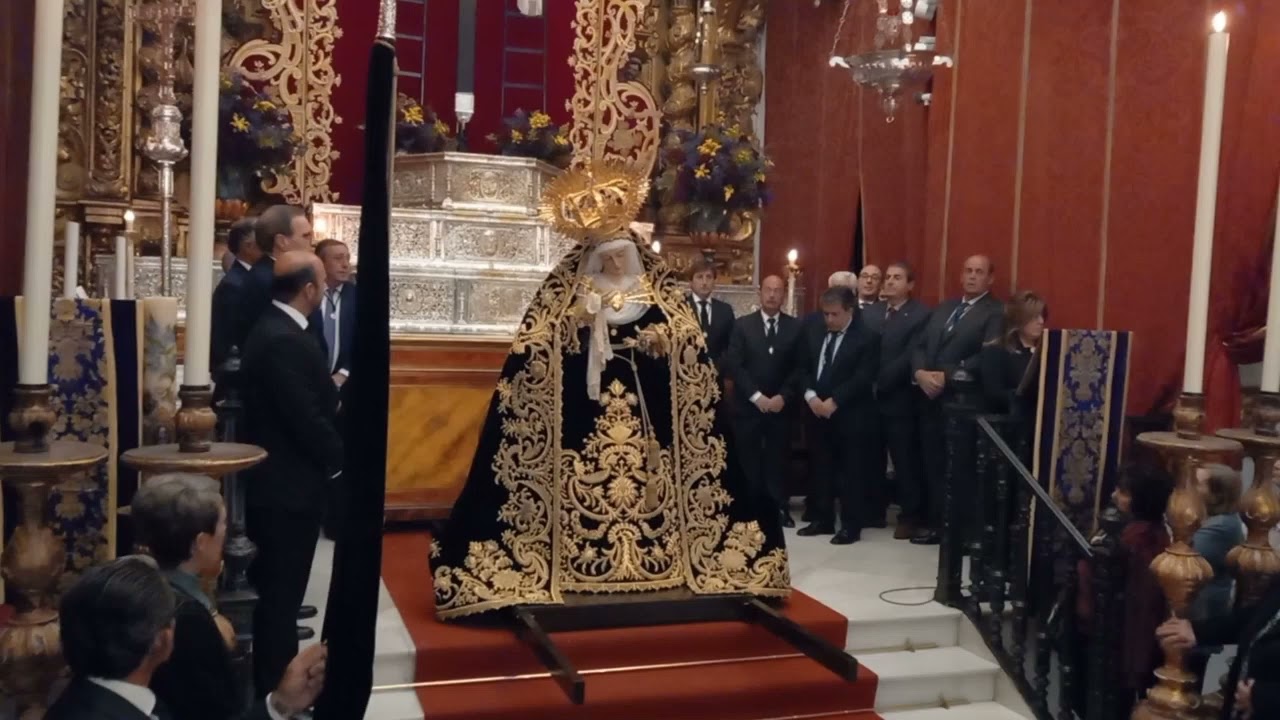 Traslado de la Stma. Virgen de los Dolores de Olivares al altar del Septenario - 2023