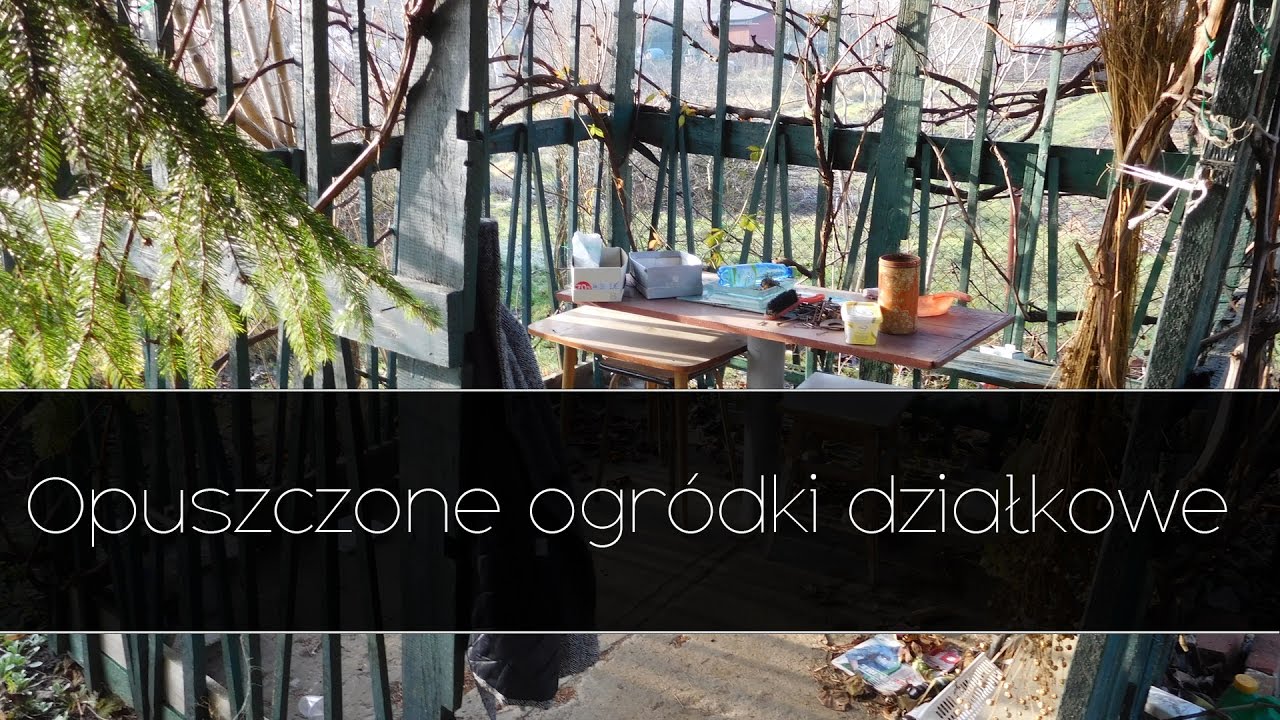 Opuszczone ogródki działkowe - Urbex |Urban Exploration|