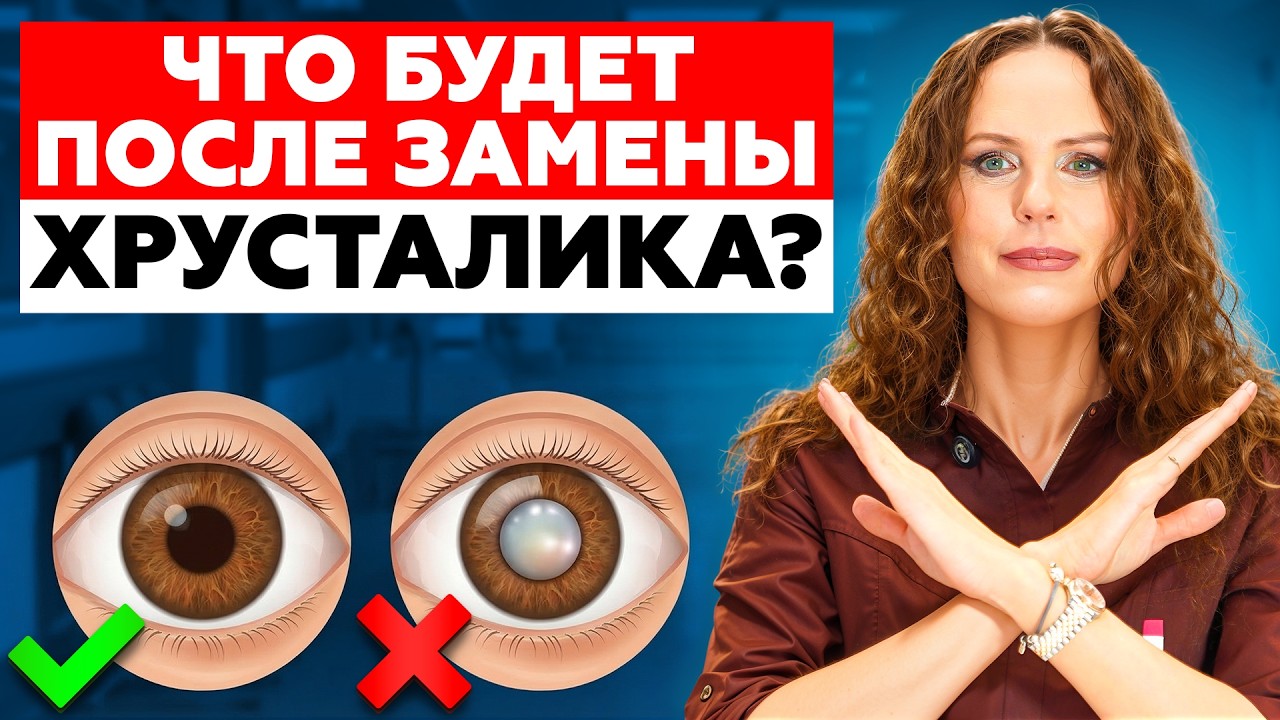 Что будет после замены хрусталика? Честный дневник реабилитации — как я вернула 100% зрение
