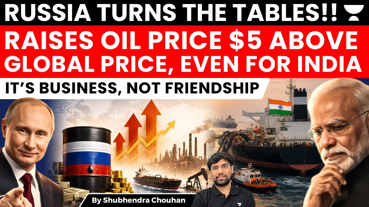 Russia Raises Oil Prices Above Global Rate — Even India Pays More | Sanctions Backfire