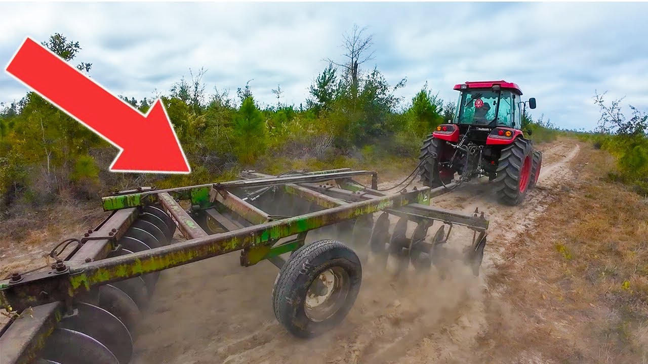 I TESTED PULLING 12' DISC ON MY TRACTOR!