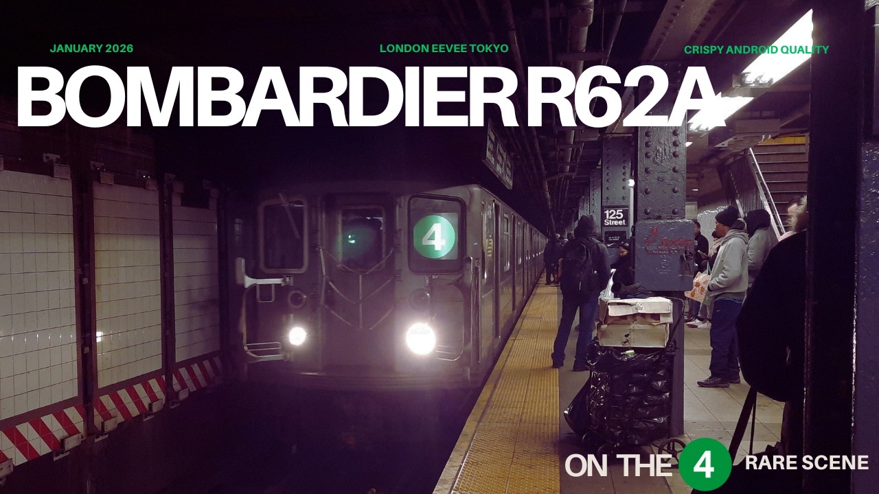 Loaned R62A 4 trains running on the Jerome Line