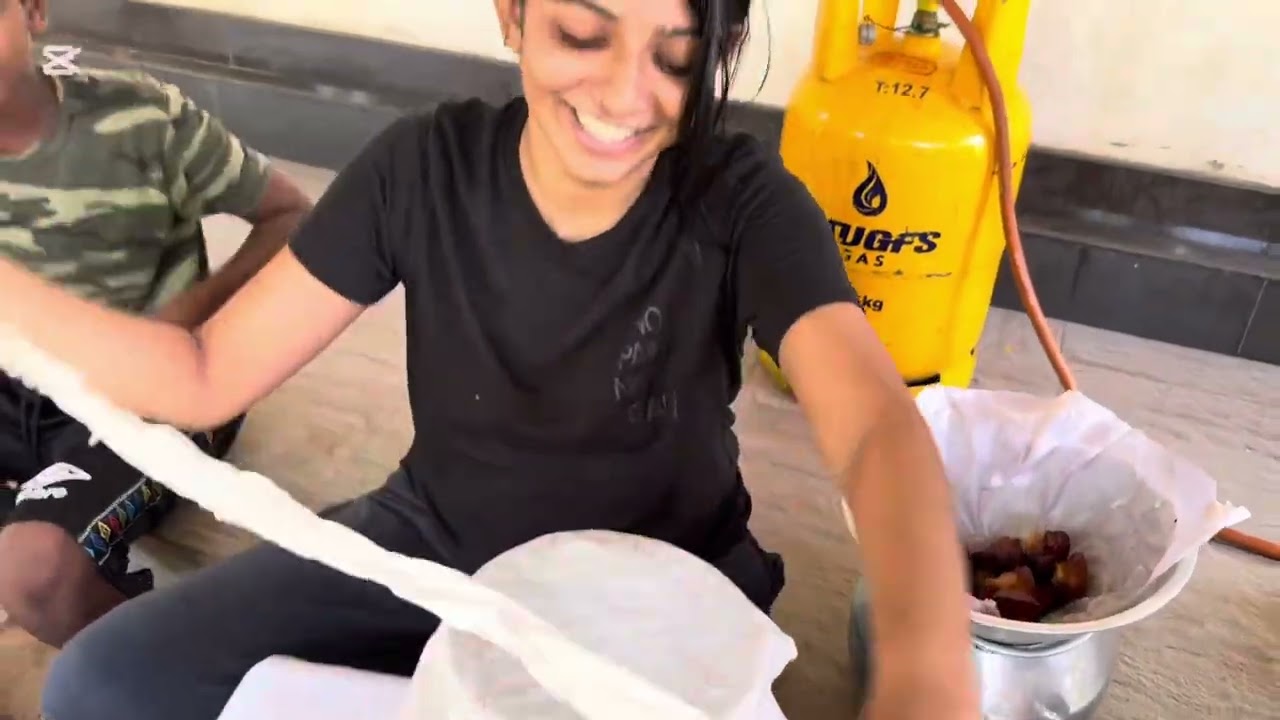 Day vlog with family (awrudu kawili අවුරුදු කැවිලි)