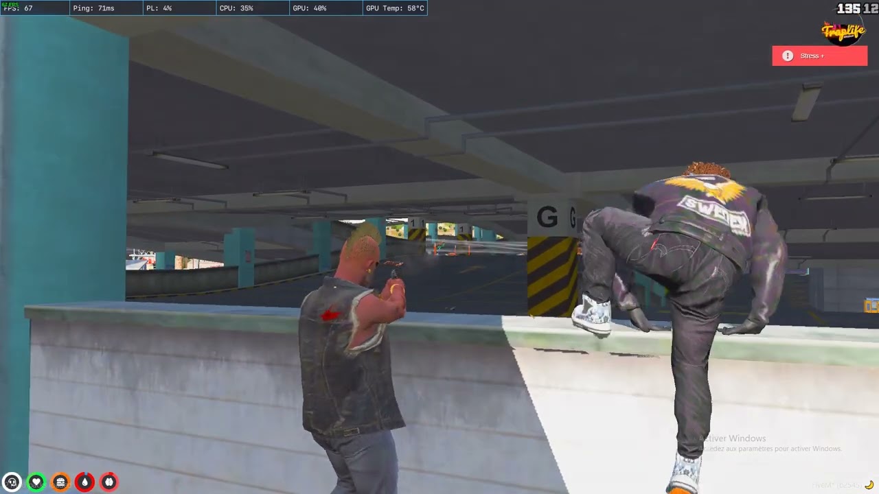 event fight traplife highlights (disable headshot)