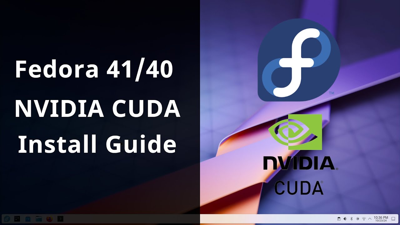 Install NVIDIA CUDA Toolkit 12.6.3 on Fedora 41/40/39