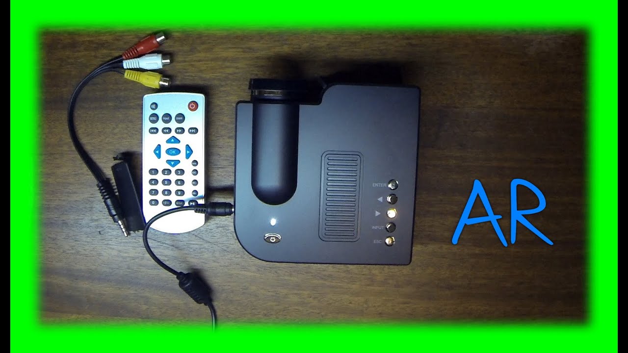 Мини LED проэктор UC 28 - 320x240 Max 60