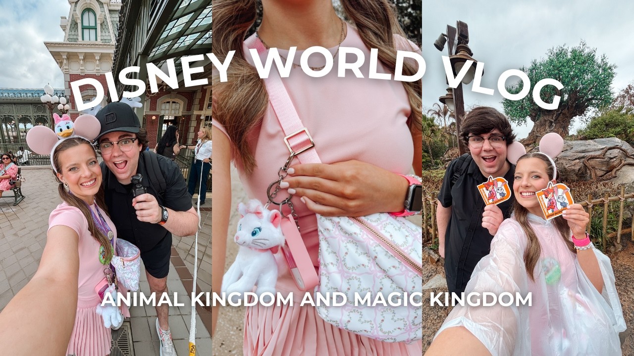 DISNEY WORLD VLOG | animal kingdom and magic kingdom