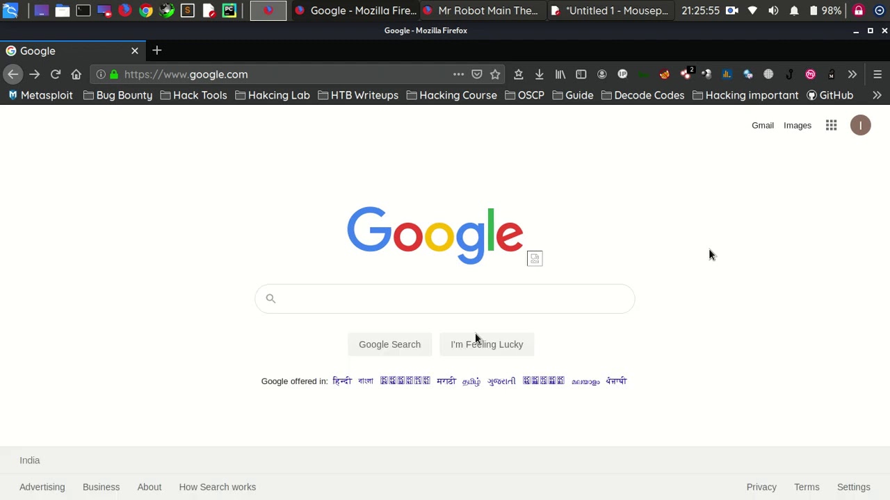 Sample Bug Report Submission for Google