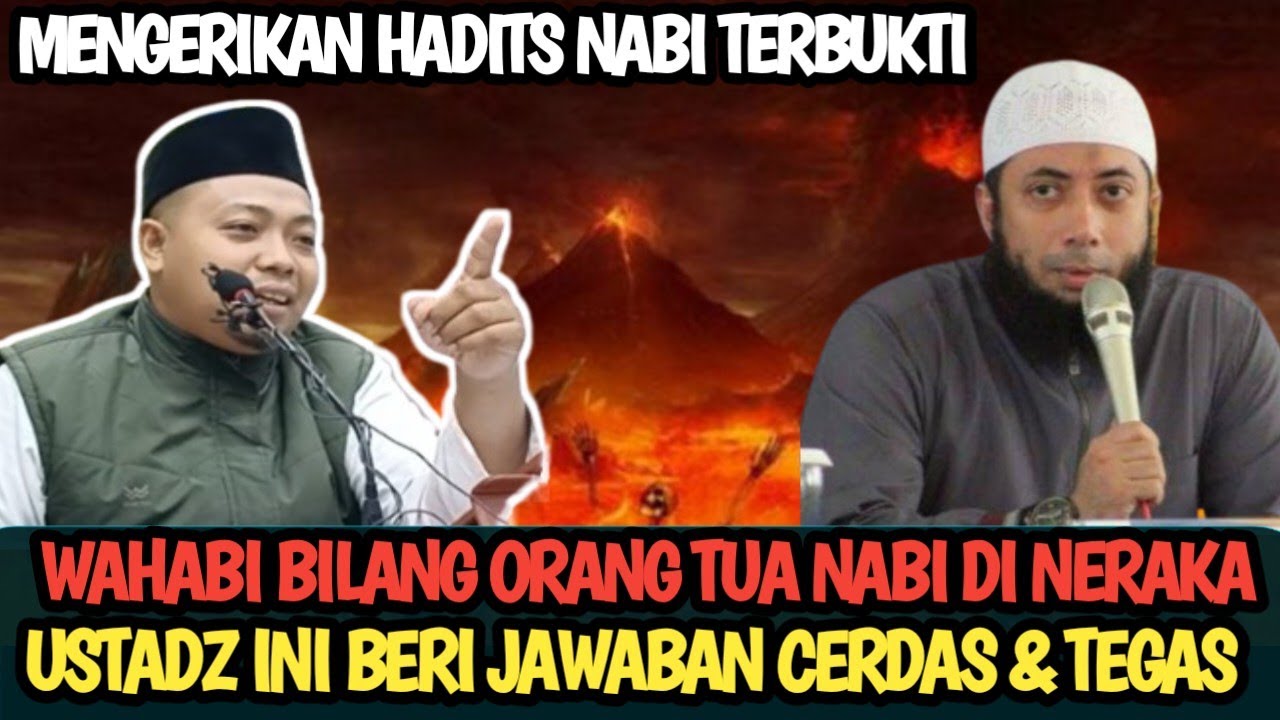 ORANG TUA NABI DI NERAKA KATA WAHABI 