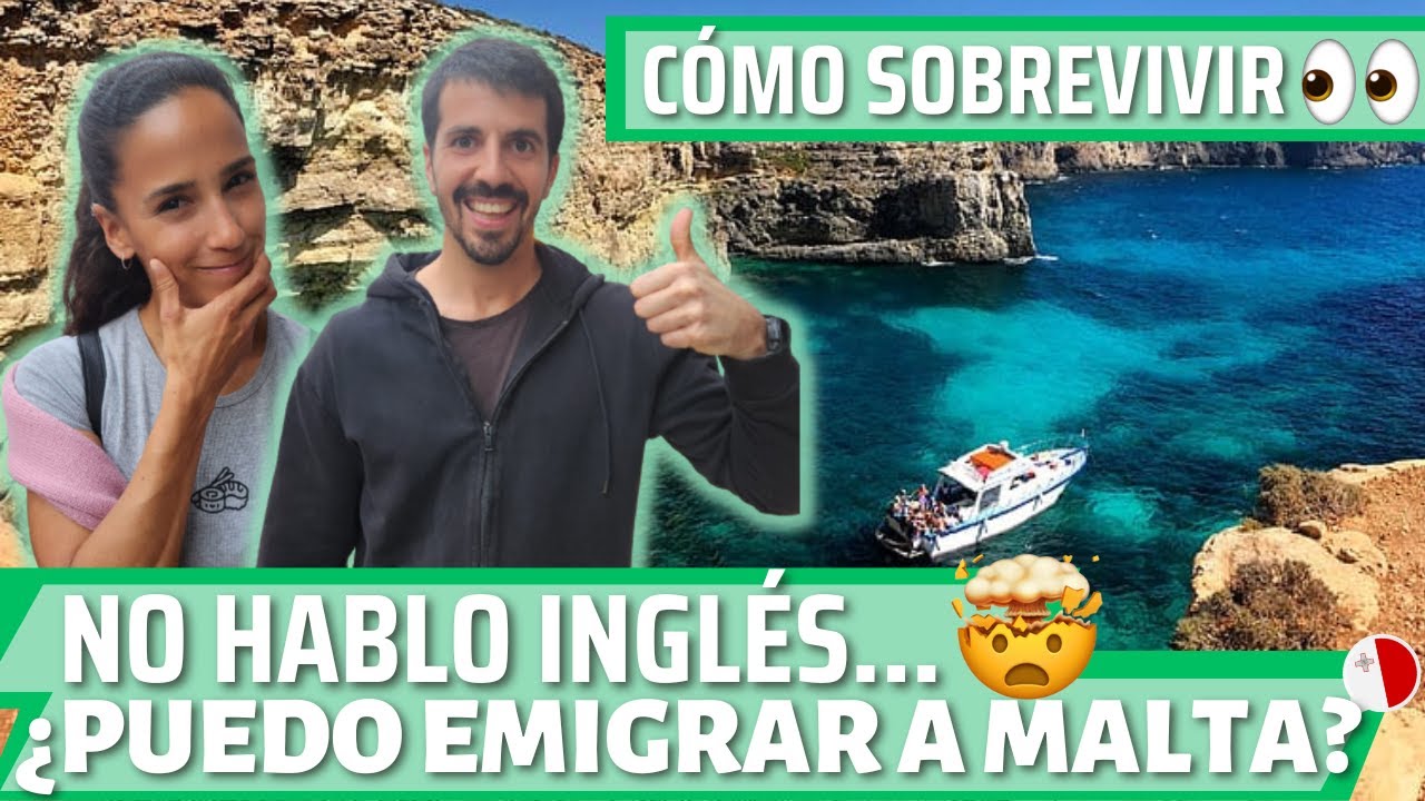 ✅ ¿Es posible EMIGRAR a MALTA sin saber INGLÉS? 📌 Tips y Consejos para no volverte loco 😵