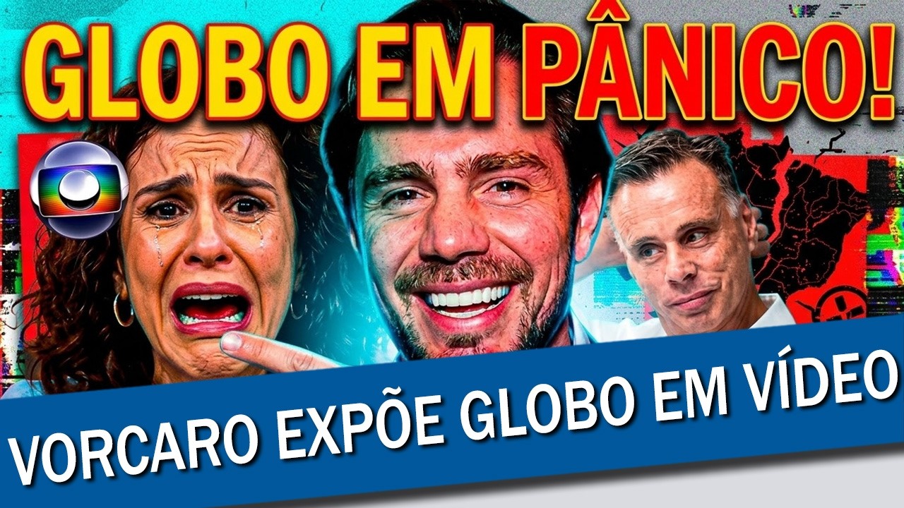 VORCARO FAZ MALU GASPAR PASSAR VERGONHA E GLOBO SE DESESPERA