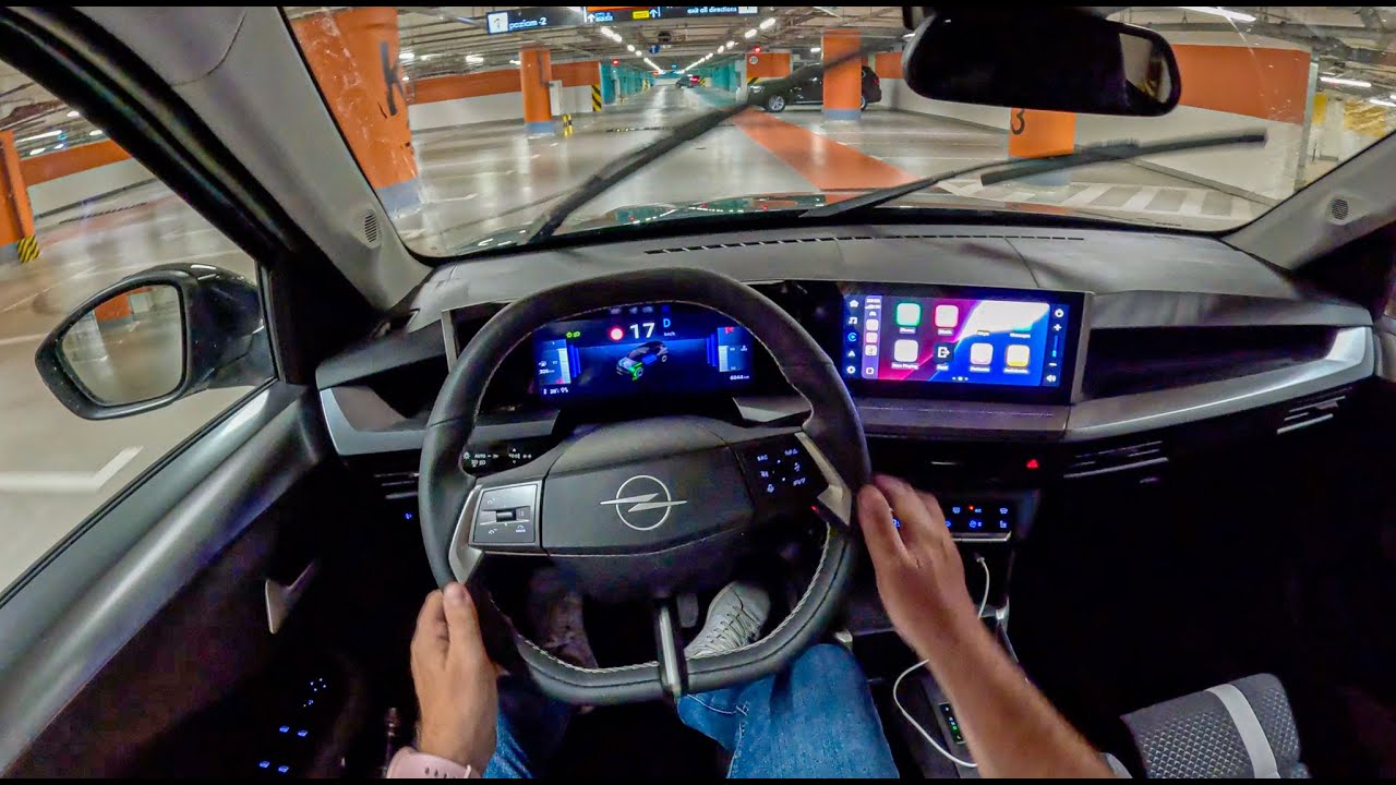 Opel Frontera Night (1.2 hybrid 145 hp) | POV Test Drive #2536 Joe Black