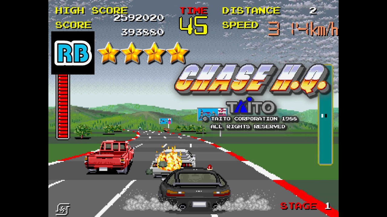 1988 [60fps] Chase H.Q. ALL