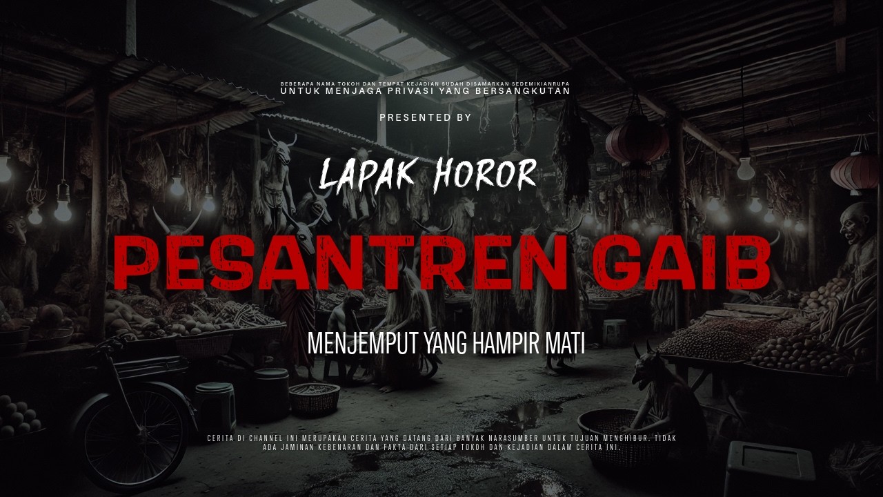 PESANTREN GAIB - MENJEMPUT YANG HAMPIR MATI | EP383 Lapak Horor